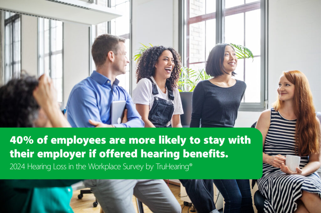 employees with hearing benefits